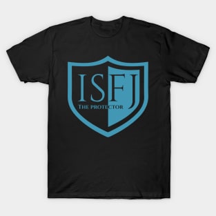 ISFJ The Defender MBTI types 10C myers briggs personality gift with icon T-Shirt